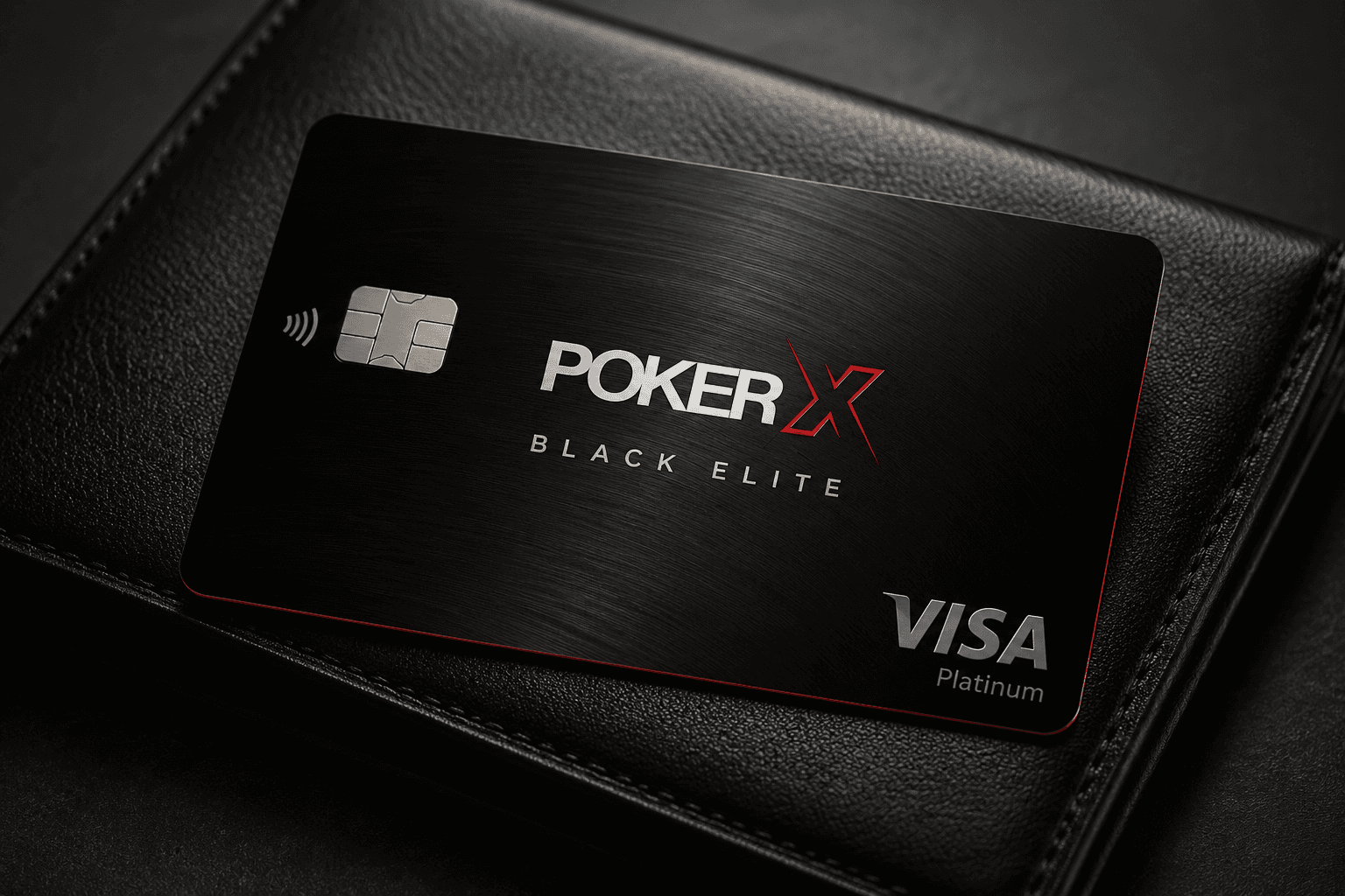 POKER X Black Elite Visa Platinum card