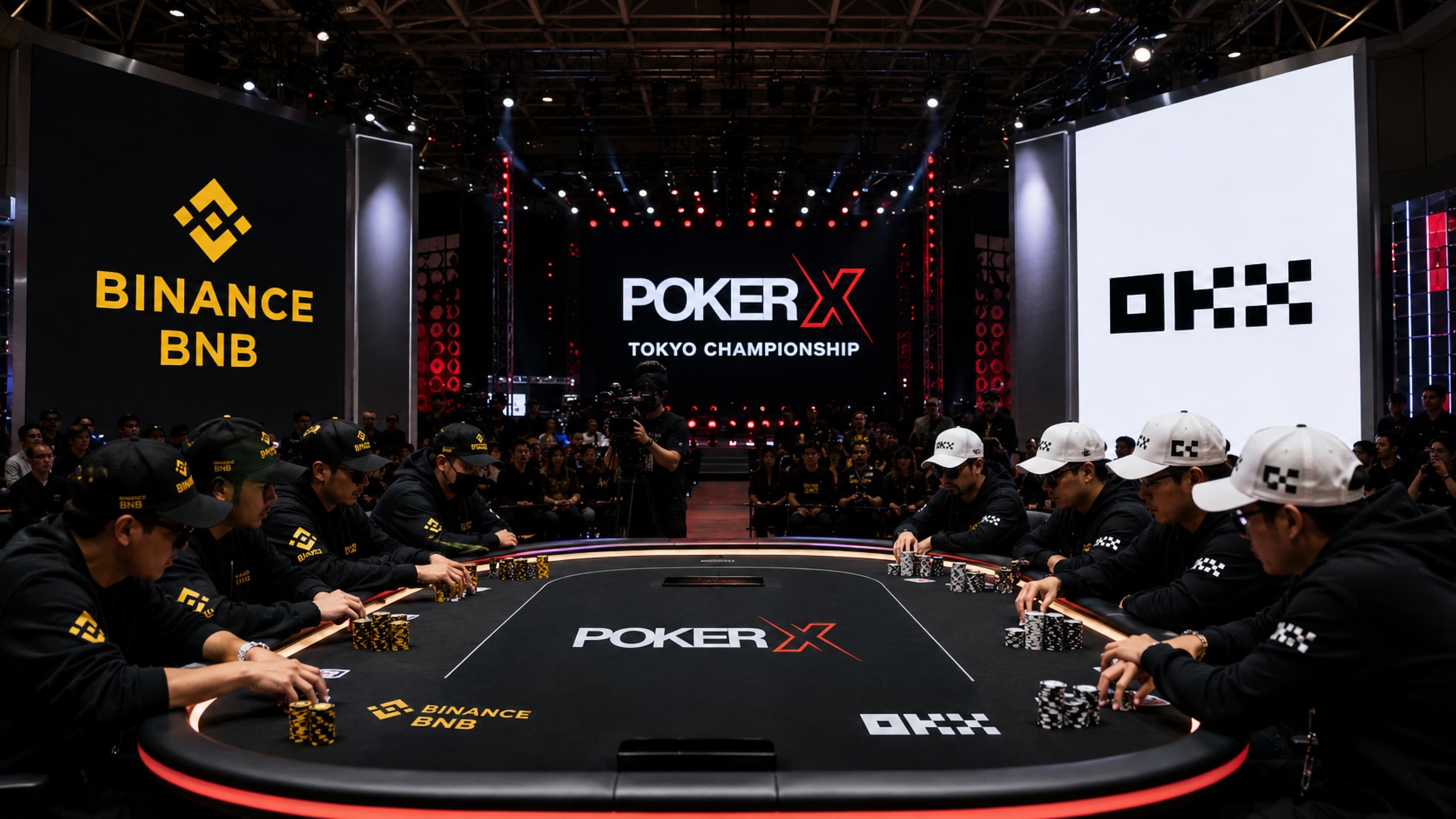 POKER X Exchange & Institution Invitational concept matchup artwork